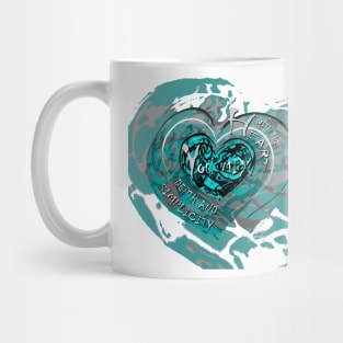 HEART MIX TURQUOISE Mug